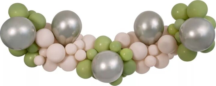 Godan Lufi girland pasztell színekben (65 darabos)