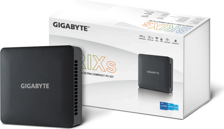 Gigabyte BRIX GB-BRI3H-1315 Mini PC - Fekete
