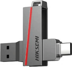 Hiksemi Dual Slim USB Type-C / USB Type-A 3.2 256GB Pendrive - Ezüst Hiksemi Dual Slim USB Type-C / USB Type-A 3.2 256GB Pendrive - Ezüst