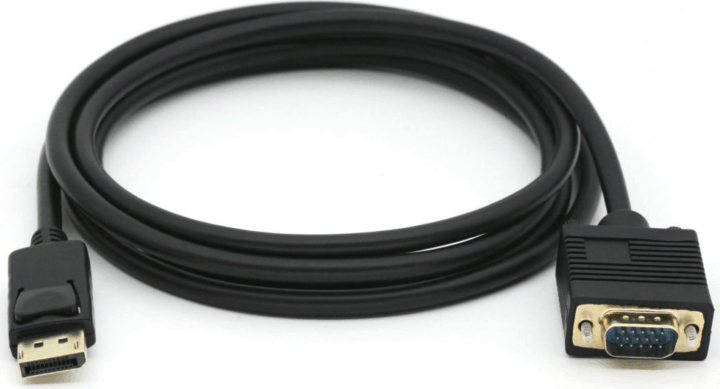 Equip 119338 DisplayPort - VGA Kábel 2m - Fekete