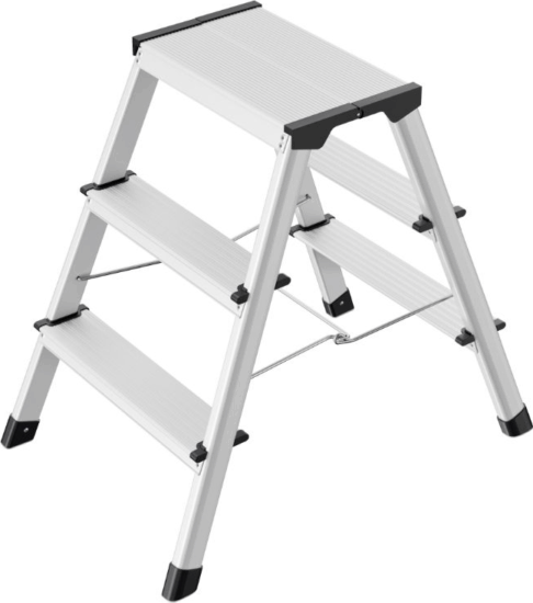 Hailo D60 StandardLine 2 x 3 lépcsőfokos alumínium létra