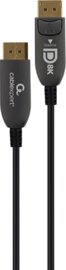 Gembird AOC DisplayPort - DisplayPort 1.4 Kábel 20m - Fekete Gembird AOC DisplayPort - DisplayPort 1.4 Kábel 20m - Fekete