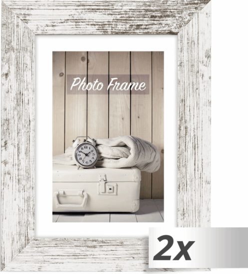 ZEP V21236 Nelson 6 20x30 Képkeret - Fehér/Barna (2 darab) ZEP V21236 Nelson 6 20x30 Képkeret - Fehér/Barna (2 darab)