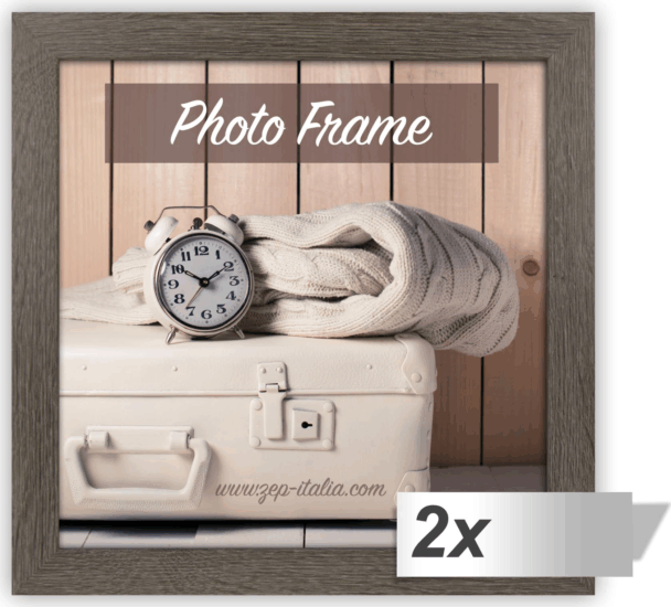 ZEP V21205 Nelson 5 24,5x24,5 Képkeret - Barna (2 darab)