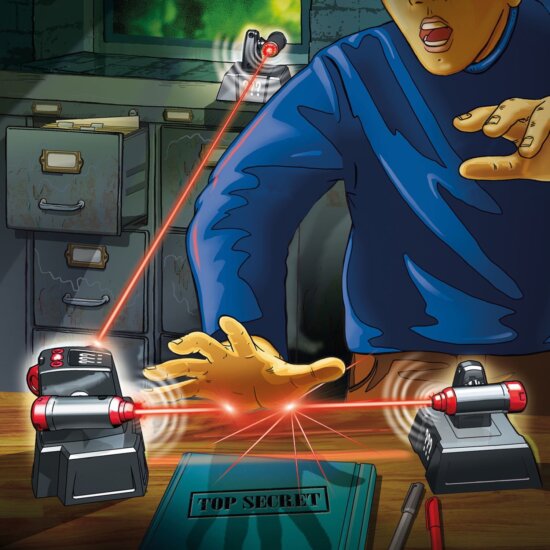 KOSMOS 632489 Die Drei ??? - Biztonsági rendszer Detektív készlet KOSMOS 632489 Die Drei ??? - Biztonsági rendszer Detektív készlet