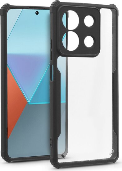 Haffner Anti-Drop Xiaomi Redmi Note 13 Pro 5G / Poco X6 5G Tok - Fekete