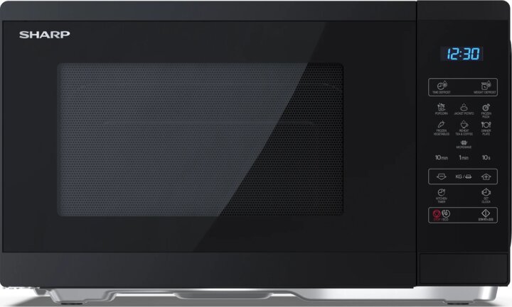 Sharp YC-MS252AE-B Mikrohullámú sütő - Fekete