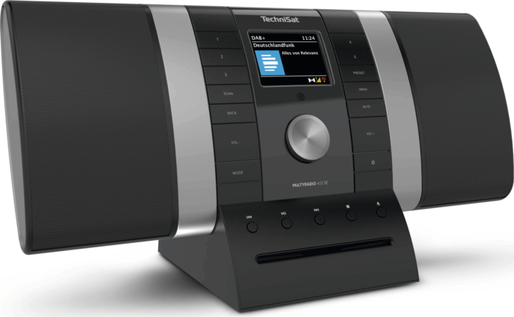 Technisat Multyradio 4.0 SE Internet Rádió - Fekete/Szürke