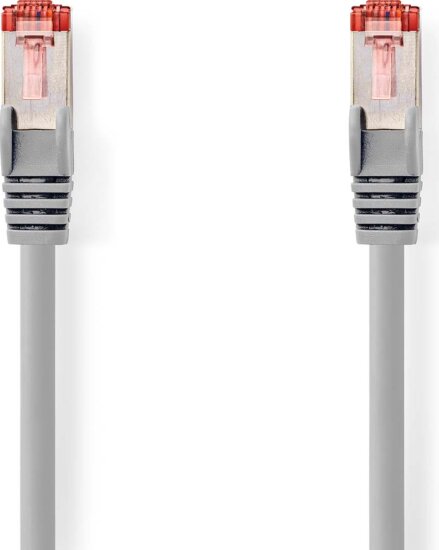 Nedis CCGL85221GY15 UTP CAT6 Patch kábel 1.5m - Szürke
