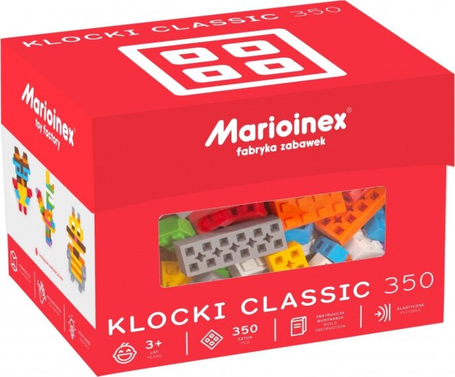 Marioinex Blocks Classic 350 darabos Építőjáték