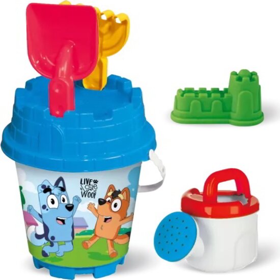 Star Bluey: Homokozó készlet locsolókannával (6 darabos)