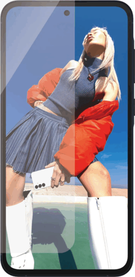 PanzerGlass Ultra-Wide Fit Samsung Galaxy A55 5G Edzett üveg kijelzővédő