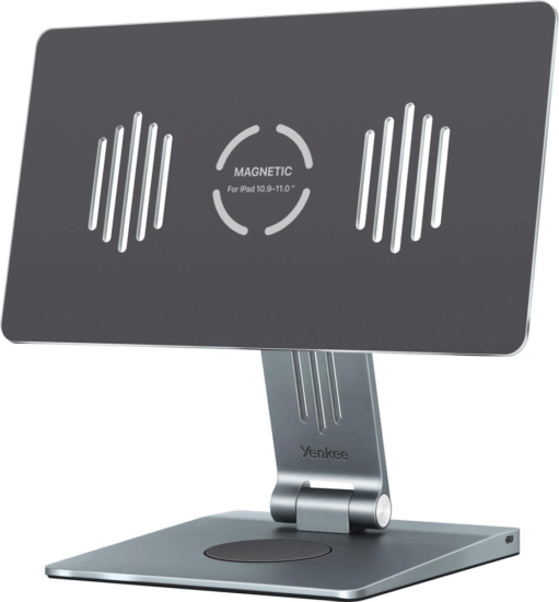 Yenkee YSN 04 TASK iPad 11" Mágneses állítható állvány - Ezüst