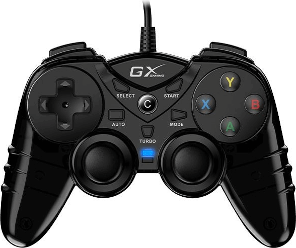 Genius GX-17UV Kontroller - Fekete (PC/PS3)