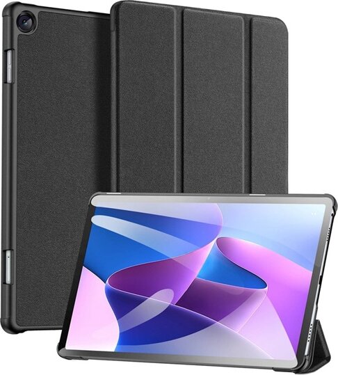 Dux Ducis Domo Lenovo Tab M10 Trifold Tok - Fekete Dux Ducis Domo Lenovo Tab M10 Trifold Tok - Fekete