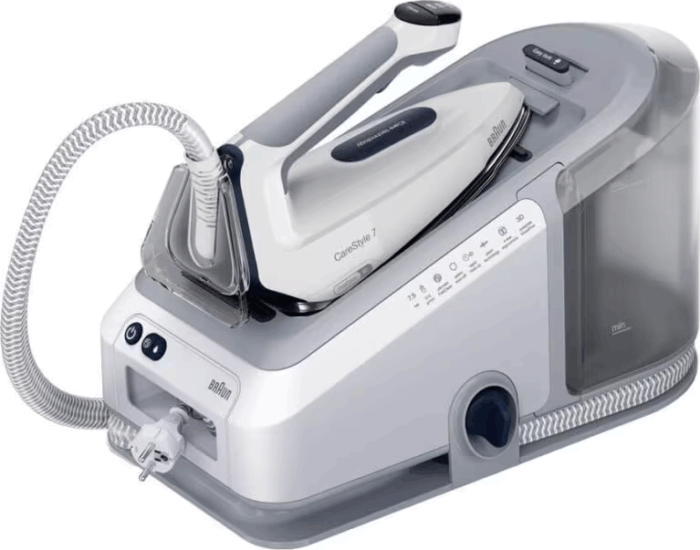 Braun IS7262 CareStyle 7 Gőzállomás 2L 7.5 bar - Fehér/Szürke