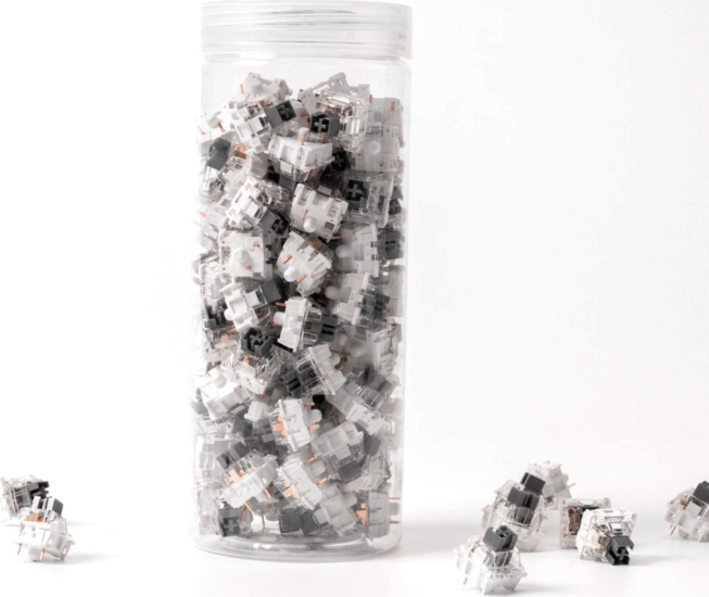 Keychron K Pro Silver Switch készlet (110db) - Átlátszó Keychron K Pro Silver Switch készlet (110db) - Átlátszó