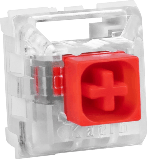 Sharkoon Kailh Box Red Switch készlet (35db) - Átlátszó