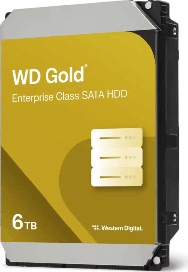 Western Digital 6TB Gold SATA3 3.5" HDD