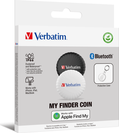 Verbatim 32134 My Finder Coin Bluetooth Nyomkövető (2 darabos)