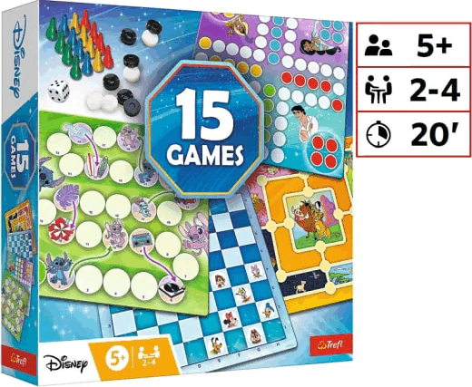 Trefl: Disney 15 az 1-ben társasjáték