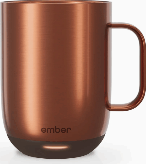 Ember Mug 2 414ml Akkus Okos Acél / Kerámia Bögre Forró Italokhoz - Réz