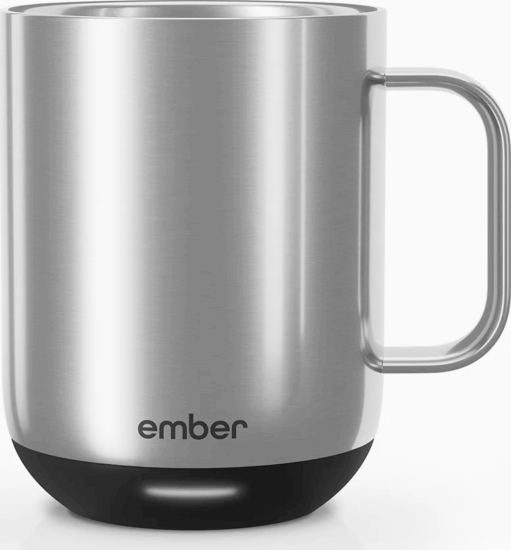 Ember Mug 2 295ml Akkus Okos Acél / Kerámia Bögre Forró Italokhoz - Inox