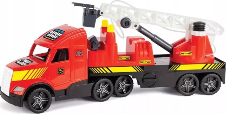 Wader: Magic Truck Action tűzoltó kamion - 79 cm