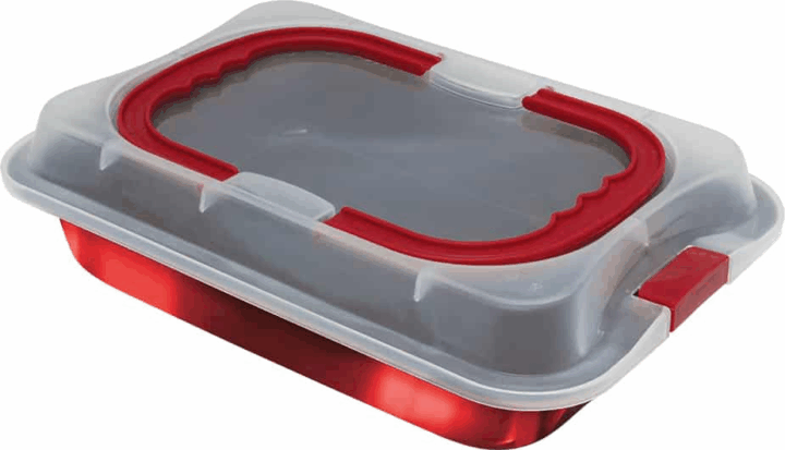 Berlinger Haus BH/7862 Burgundi Tepsi Fedővel