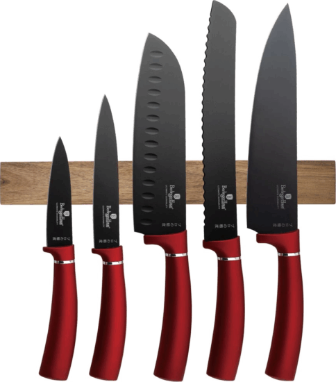 Berlinger Haus BH/2886 Burgundi Késkészlet (6 darabos)