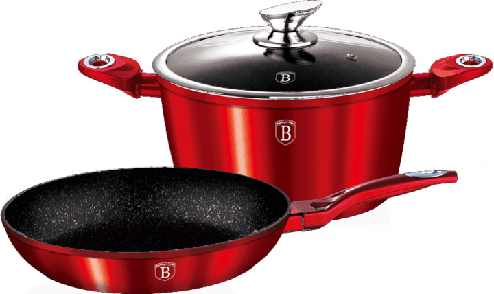 Berlinger Haus BH/1291N Metallic Line Burgundy Edition Edénykészlet (3 részes)