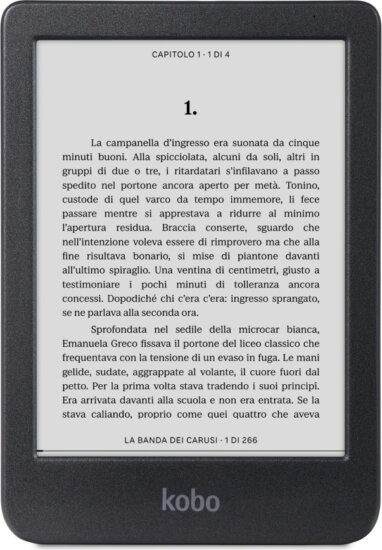 Rakuten Kobo Clara BW 16GB E-book olvasó - Fekete