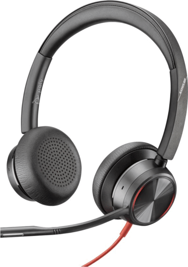 HP Poly Blackwire 8225 (USB Type-C) Vezetékes Headset - Fekete