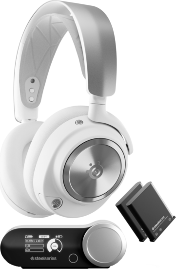 SteelSeries Arctis Nova Pro P Wireless Gaming Headset - Fehér