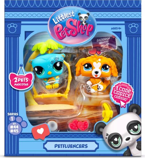 Littlest Pet Shop Petfluencer szett - Édes naplemente - 2 darabos