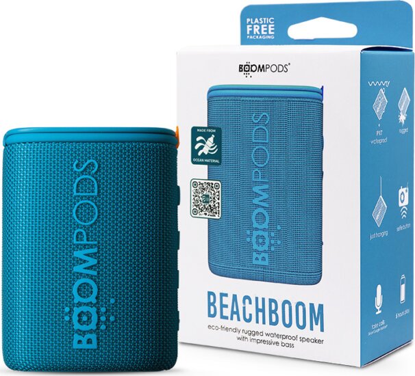 Boompods Beachboom Ocean Bluetooth Hangszóró - Kék Boompods Beachboom Ocean Bluetooth Hangszóró - Kék