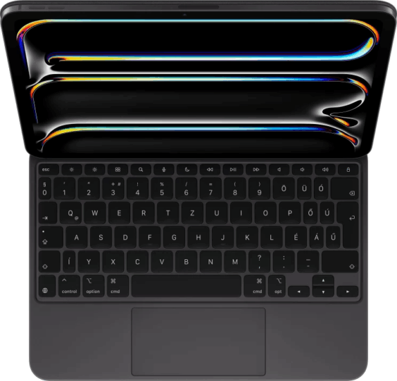 Apple Magic Keyboard iPad Pro 11" (2024) Billentyűzetes tok - Magyar - Fekete Apple Magic Keyboard iPad Pro 11" (2024) Billentyűzetes tok - Magyar - Fekete