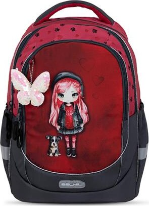 Belmil Leisure Plus Ladybug Girl Iskolatáska - Piros