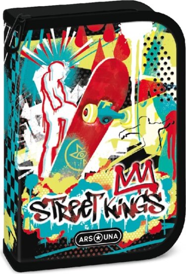Ars Una Street Kings töltött tolltartó - Mintás