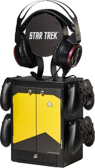 Numskull PS5/XBOX Series Star Trek játéktartó szekrényes állvány - Sárga Numskull PS5/XBOX Series Star Trek játéktartó szekrényes állvány - Sárga