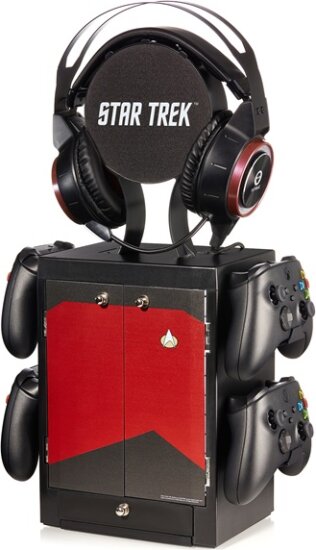 Numskull PS5/XBOX Series Star Trek játéktartó szekrényes állvány - Piros Numskull PS5/XBOX Series Star Trek játéktartó szekrényes állvány - Piros