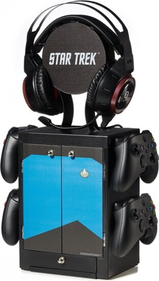 Numskull PS5/XBOX Series Star Trek játéktartó szekrényes állvány - Kék Numskull PS5/XBOX Series Star Trek játéktartó szekrényes állvány - Kék