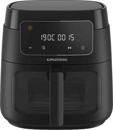 Grundig FRY 7320 AirFryer Forrólevegős fritőz 7,6L 1750 Watt - Fekete