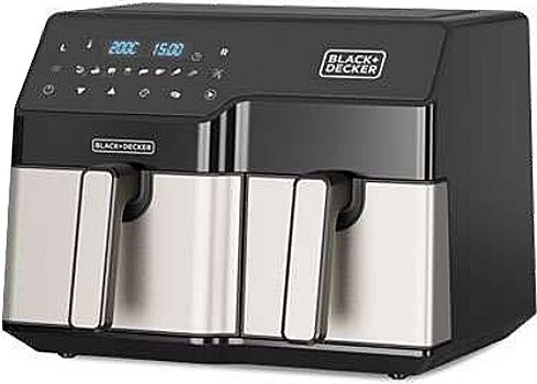 Black&Decker BXAF9000E olajsütő - Fekete Black&Decker BXAF9000E olajsütő - Fekete