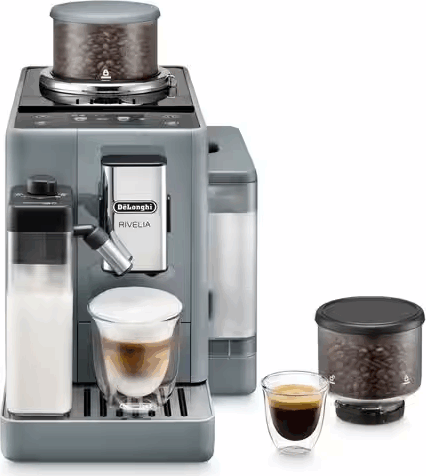 DeLonghi Rivelia EXAM 440.55G Kávéfőző - Grafitszürke DeLonghi Rivelia EXAM 440.55G Kávéfőző - Grafitszürke