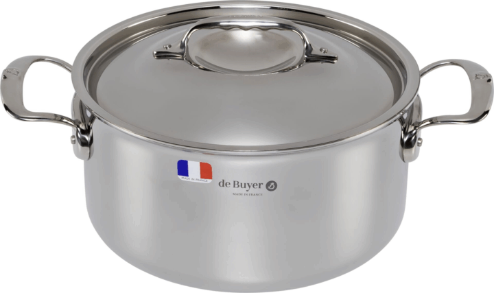 De Buyer Affinity Saucepot 24cm Edény - Ezüst De Buyer Affinity Saucepot 24cm Edény - Ezüst