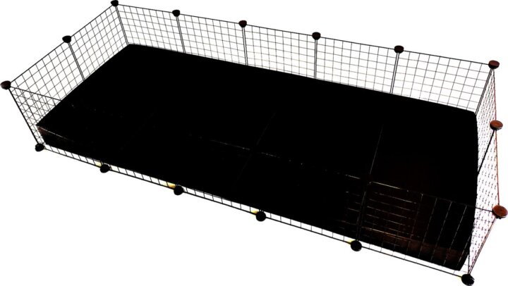 C&C 5x2 Moduláris fekete rágcsáló ketrec (180 x 75 x 37 cm) C&C 5x2 Moduláris fekete rágcsáló ketrec (180 x 75 x 37 cm)