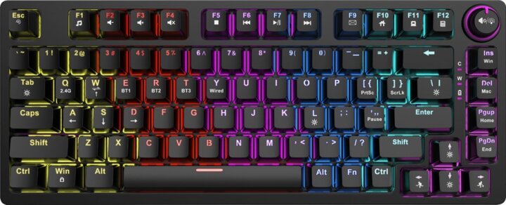 Savio Phenix Wireless Gaming Billentyűzet (Red Switch) - Angol Savio Phenix Wireless Gaming Billentyűzet (Red Switch) - Angol