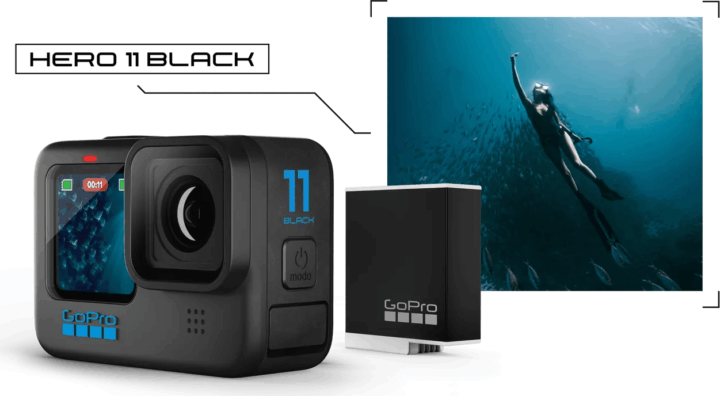 GoPro HERO11 Black akciókamera (CHDHX-112-RW)