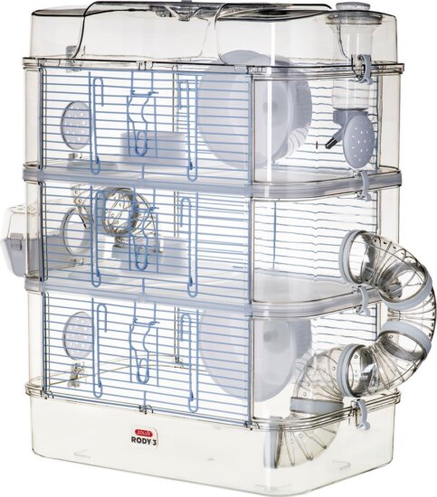 Zolux Rody 3 Trio Rágcsáló ketrec - Fehér (41 x 27 x 53 cm) Zolux Rody 3 Trio Rágcsáló ketrec - Fehér (41 x 27 x 53 cm)